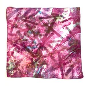 Handmade Tie Dye Bandana, Scarf or Furoshiki Gift Wrap